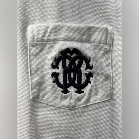 BLACK FRIDAY SALE | Roberto Cavalli Crest Polo Shirt - Picture 5 of 7